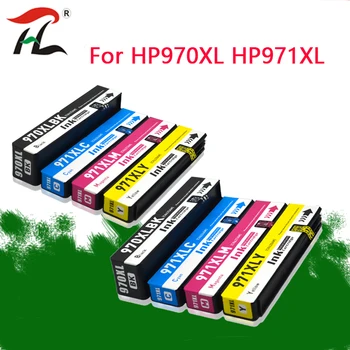  2SET Pentru HP 970 971 970xl 971xl Remanufacturate Cartușe de Cerneală Pentru HP Officejet Pro X451dn X451dw X551dw X476dn X476dw X576dw