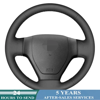  Auto Personalizate Capac Volan Piele De Vacă Din Piele Panglica Pentru Hyundai Accent 2005-2011 Getz 2005-2011 Kia Rio Rio5 2004-2009