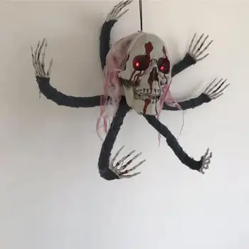  Decor de Halloween Bun Casa Bantuita Înfricoșător Agățat de Perete Craniu Ochi-prinderea de Halloween Ornament