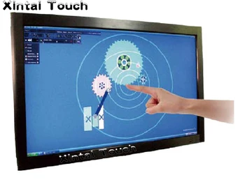  Low-cost , 49 Inch 4 puncte-touch Ecran Multi Touch panel; IR Ecran Tactil Cadru pentru panou tactil, LCD si monitor