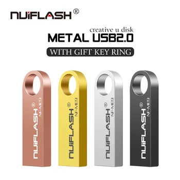  Noi Oferte Pendrive USB Flash Drive Metal rezistent la apa Pen Drive 128gb Cheie Inel Stick USB Flash Drive