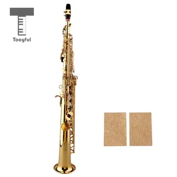  Tooyful Profesionale, 2 buc Saxofon Natura Plută Soprano/Tenor/Alto Gât Plută Instrument Muzical de Suflat din lemn Accesorii 61x40x2mm